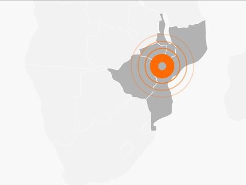 Southern Africa Flood Map