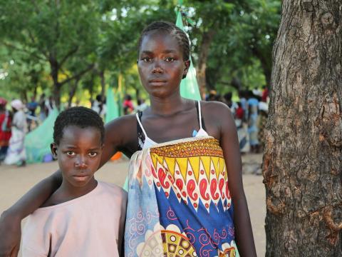 Impact on Children of Cyclone in Mozambique