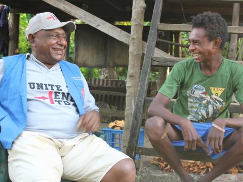 Frontline TB workers Henry