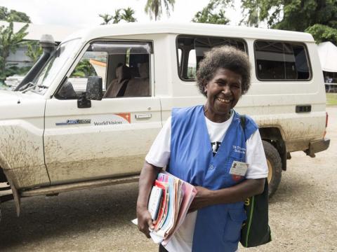Frontline TB workers Dorothy
