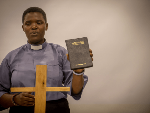 Clergy like this Kenyan priest take part in Channels of Hope training