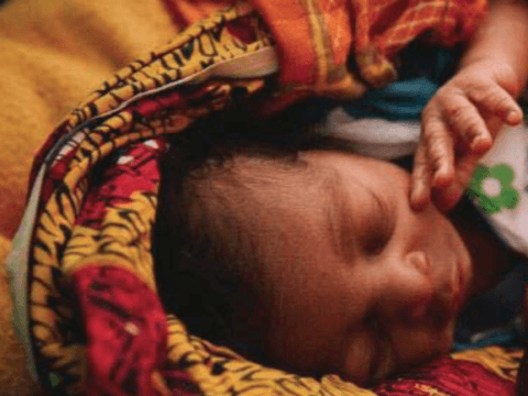 Baby in Mali