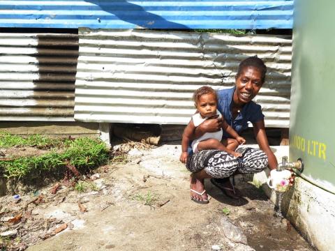 Clean water in Vanuatu