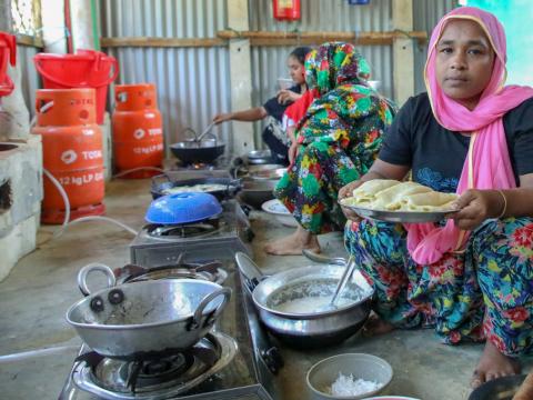 World Vision community kitchens are the “heart of the home” for refugee mothers