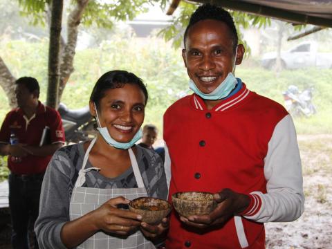 Couples cooking competition