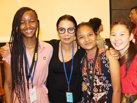 Young leaders at the high level political forum at the UN