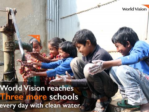 Reaching a new person with clean water everyday in 2018