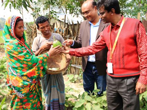 livelihoods initiative working with ultra-poor households