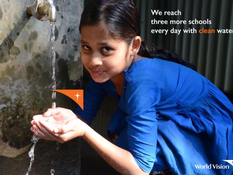 Reaching a new person with clean water every day