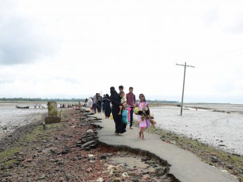 Two years ago, 740,000 Rohingya people their homes in Myanmar to escape violence and persecution.