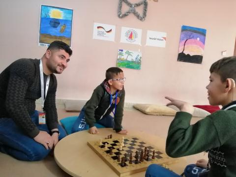Child Friendly Space in Mosul