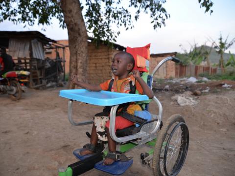 World Vision Uganda Wheelchairs for Kids Australia 