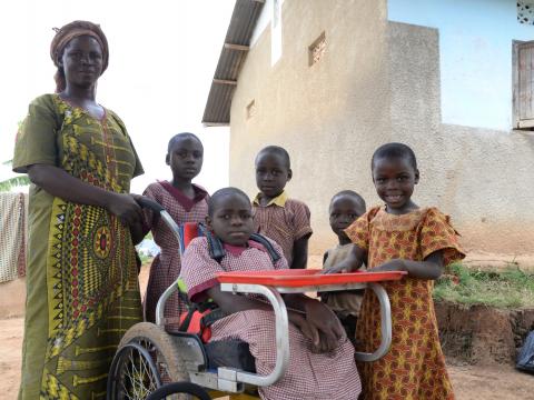 World Vision Uganda Wheelchairs for Kids Australia 