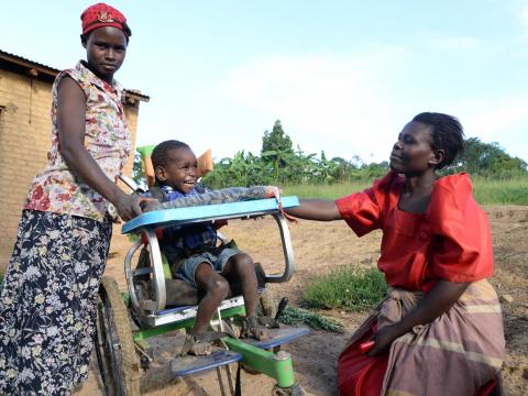 World Vision Uganda Wheelchairs for Kids Australia 