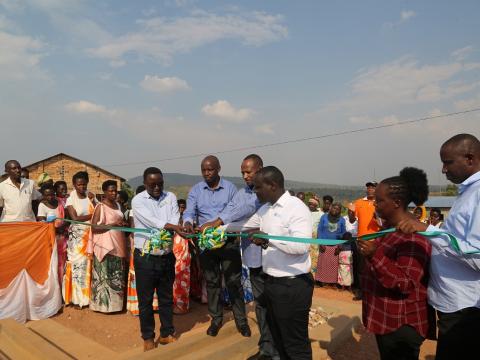 WASH water supply system launch