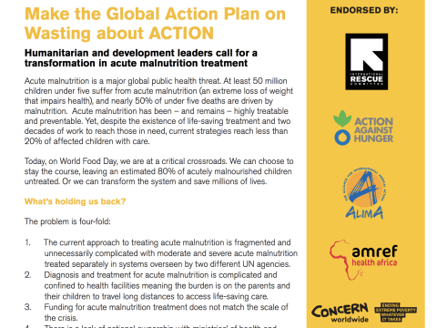 EU Malnutrition Press Release