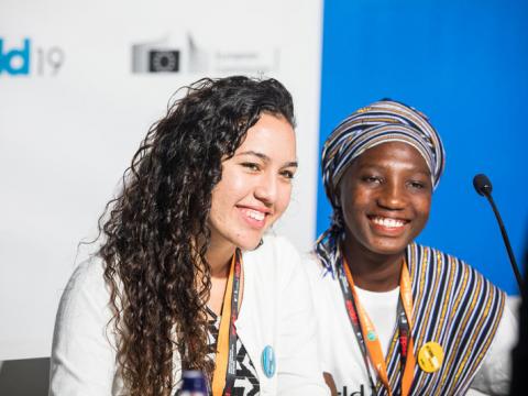 At the European Development Days, Samila presented research she and a group of nine young people had conducted in Brazil, looking at issues of violence against children. 