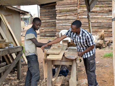 Refugee youth teach others their skills