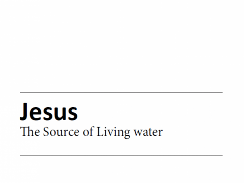 living water