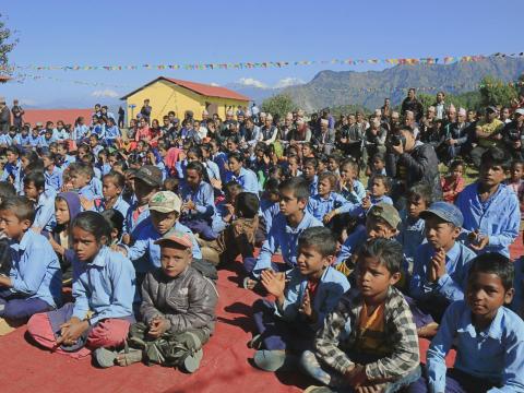 Safe learning at Durga Basic School