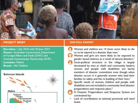 World Vision Solomon Islands Disaster Ready Project