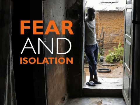 Fear and Isolation Report Cover Image