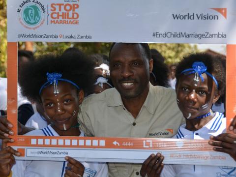 Local leaders partner with children to help end child marriage in Zambia