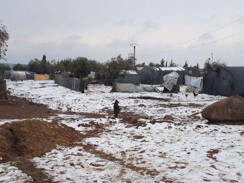 Young displaced Syrian children are freezing to death in Idlib
