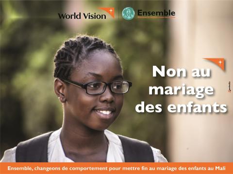 Campagne nationale "Ensemble, changeons de comportement pour mettre fin au mariage des enfants au Mali"
