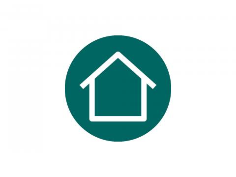 COVID-19 Icon Quarantine and isolation spaces supported, rehabilitated or set-up