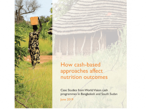 This research case study, commissioned by World Vision, aims to contribute to the evidence and learning around how CVP contributes to nutritional outcomes for mothers and children. It does this by documenting lessons, recommendations and best practices emerging from World Vision cash-based programmes in two contexts: Bangladesh and South Sudan.
