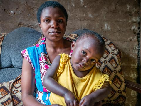 Survivor of Ebola in DRC