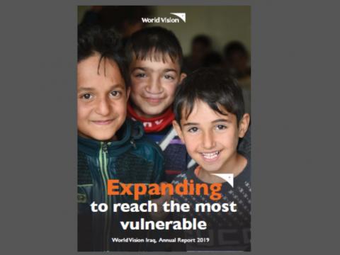 World Vision Iraq Annual Report 2019 Cover