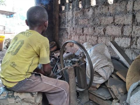 Kevin child labour in CAR
