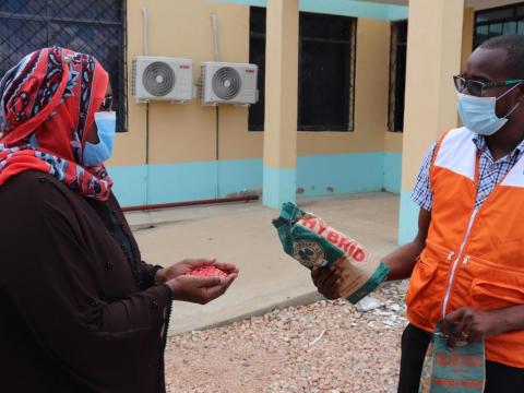 Seed Distribution Cushions Communities from COVID-19 Related Food Insecurity