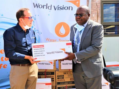 World Vision donates to Zambian government 