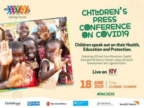 Uganda Children's Press Conference on COVID-19