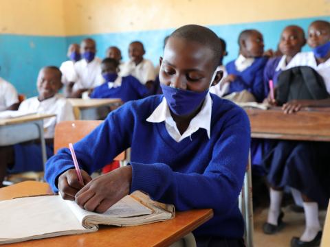 Combatting COVID-19 as school operations resume | World Vision International