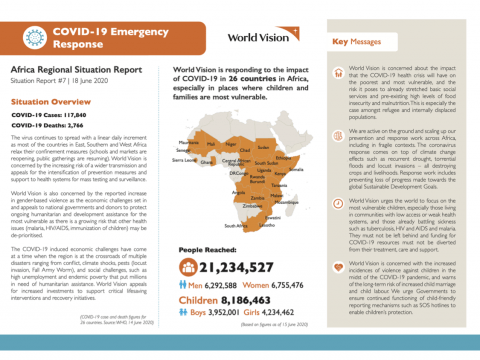 COVID-19 Africa Emergency Response Situation Report #7