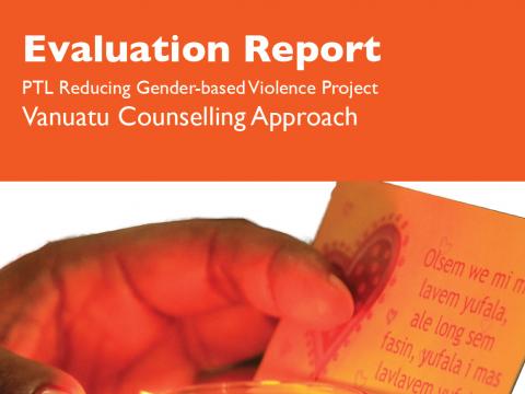 Reducing Gender-Based Violence Project Counselling Approach: Evaluation Report