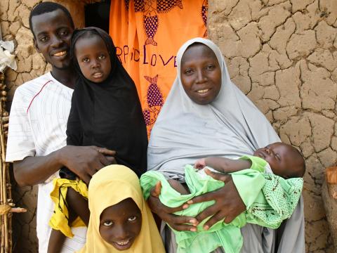 Zeinabou and her family