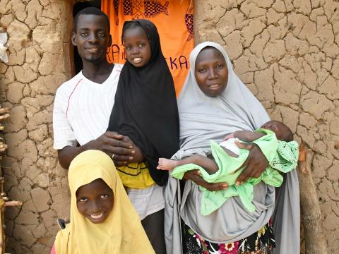 Zeinabou and her family