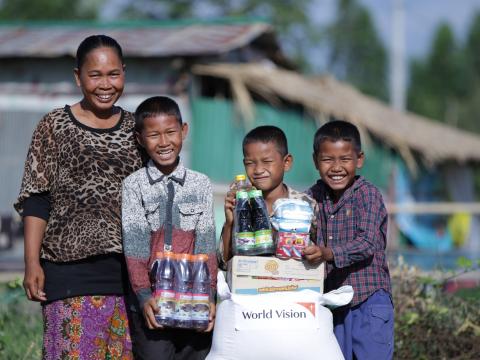 Relief response in Phnom Prek