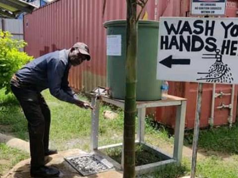 World Vision works with government to contain the spread of COVID 19