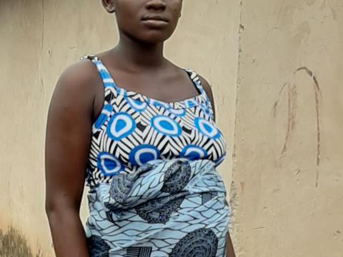 Ghana Efua pregnant during COVID-19