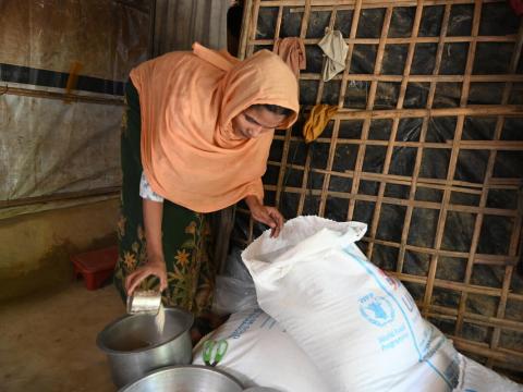 World Food Programme and World Vision: Putting food on the table for 54,200 Rohingya refugee households—one family at a time