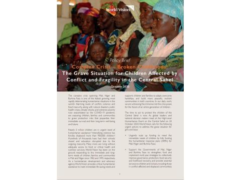 Complex Crisis – Broken Childhoods: Central Sahel