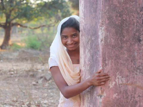 Reshmi in India was facing child marriage at the age of just 15