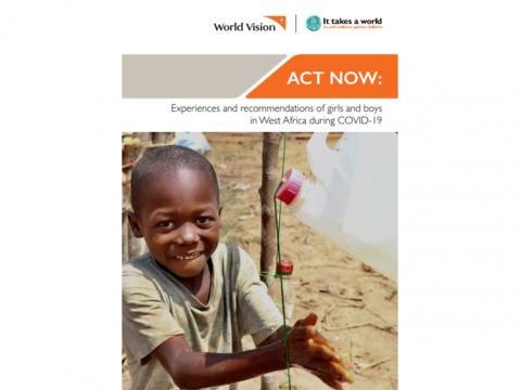 Act Now: Experiences and recommendations of girls and boys on the impact of COVID-19 - West Afica