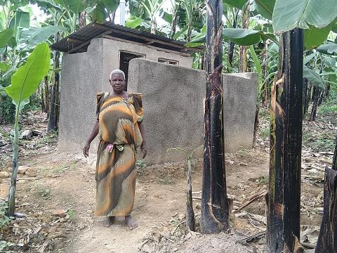 World Vision Improving sanitation through loans for toilets.